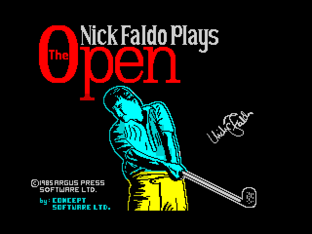 Nick Faldo Plays The Open